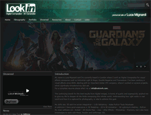 Tablet Screenshot of lookinvfx.com